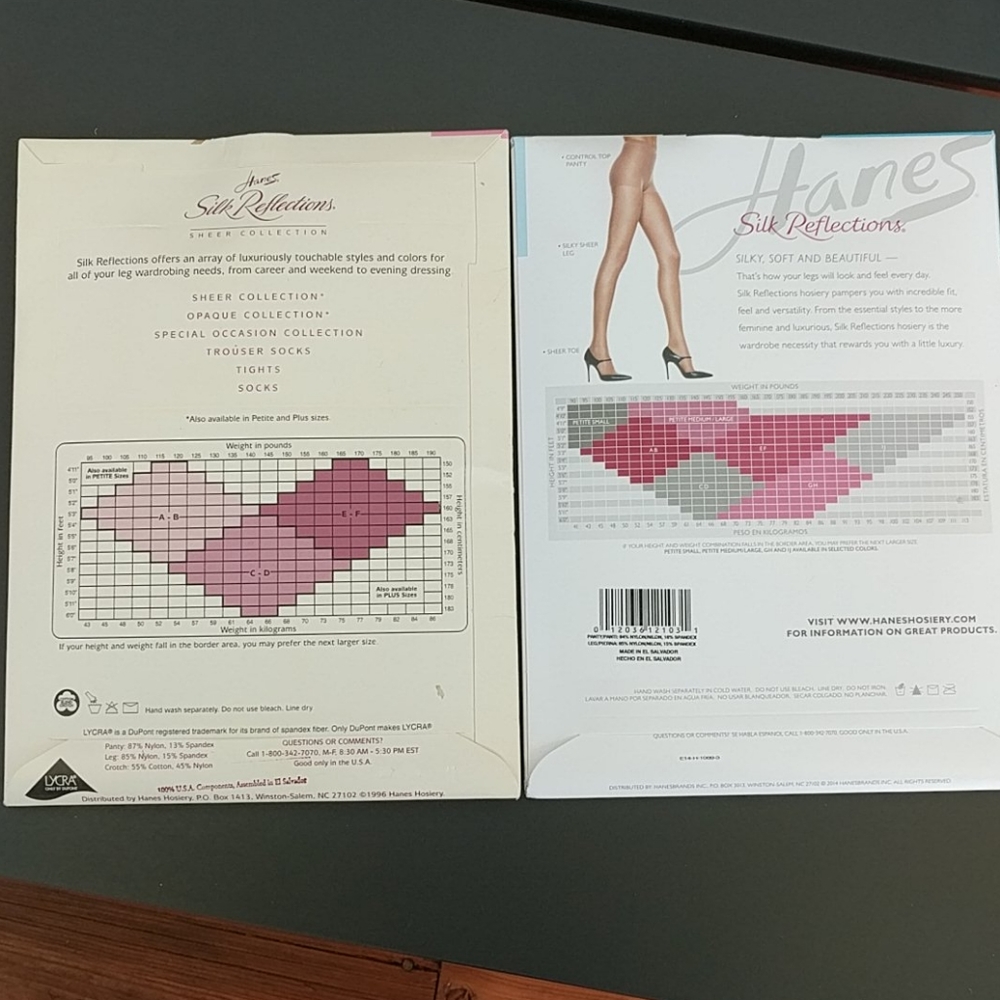 HANES SILK REFLECTIONS BUNDLE! - Picture 4 of 7